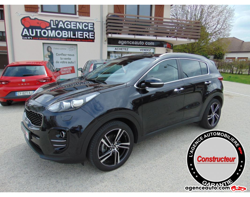Achat voiture occasion, Auto occasion pas cher | Agence Auto Kia Sportage 2 CRDI 136CH AWD Premium Violet Année 2016 Manuelle Diesel
